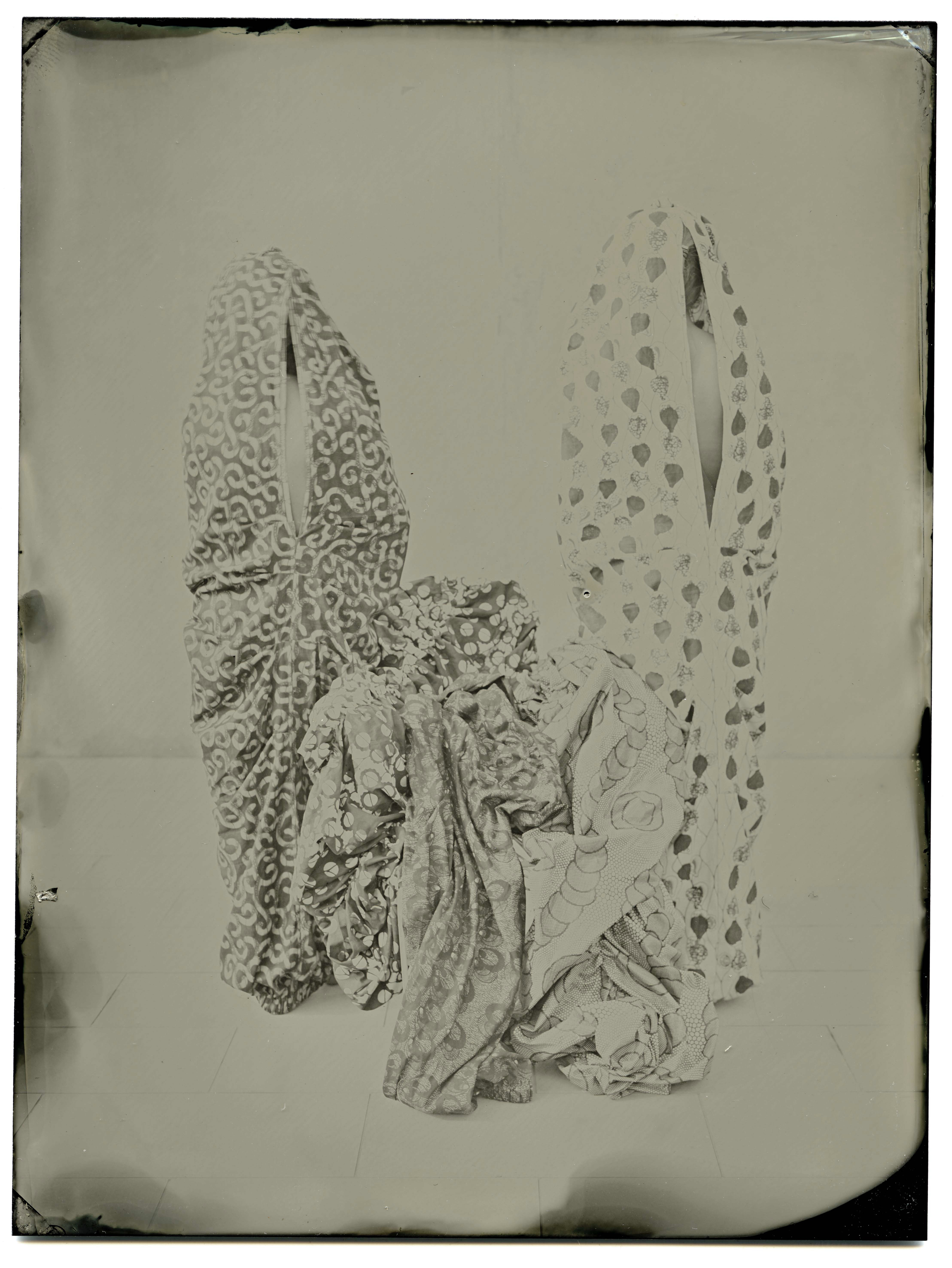 I mpronta Series (2013) Collodion wet plate photography o aluminium 