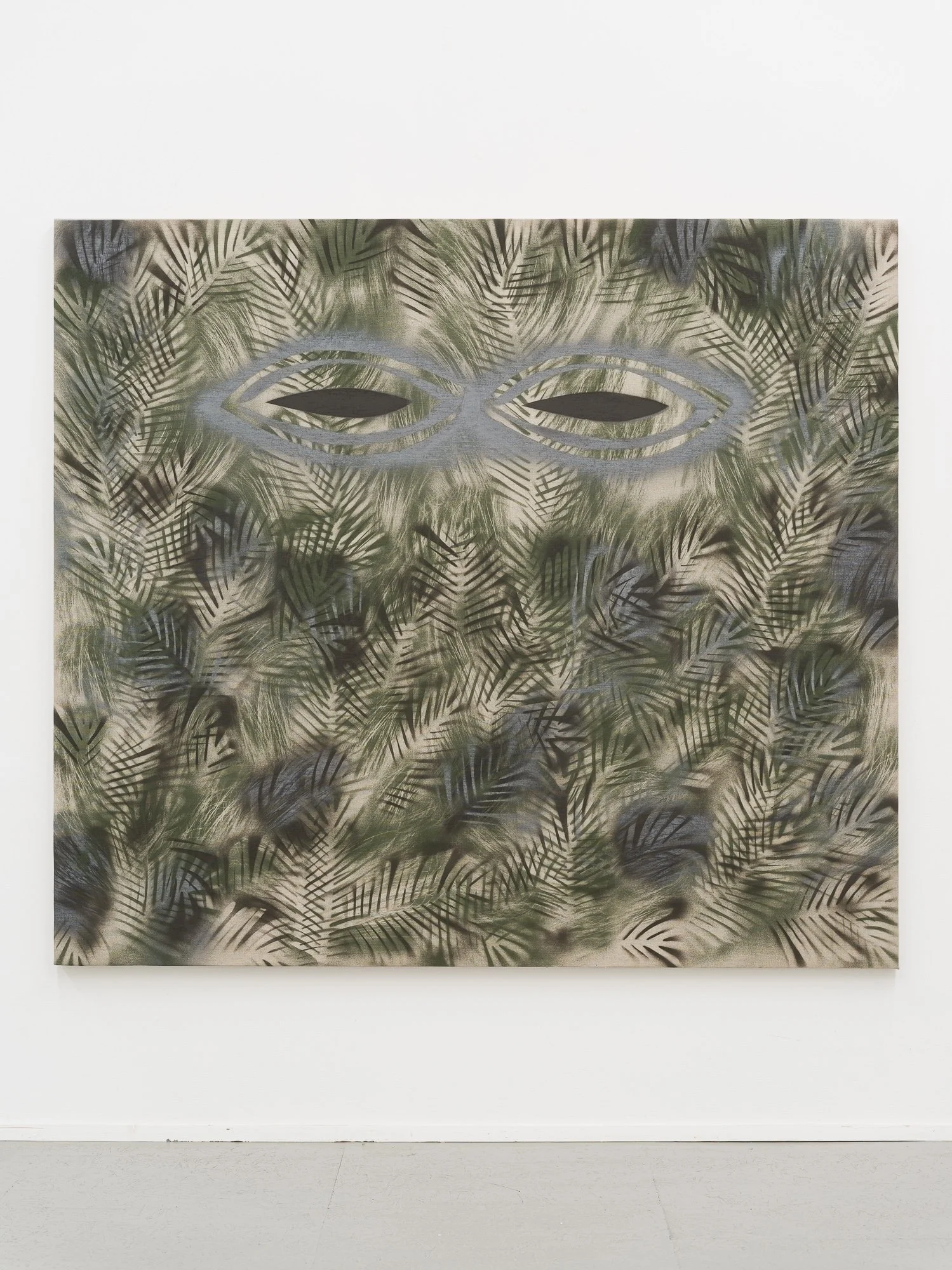 Mirada , 2025 Acrylic on linen 170 x 192 cm