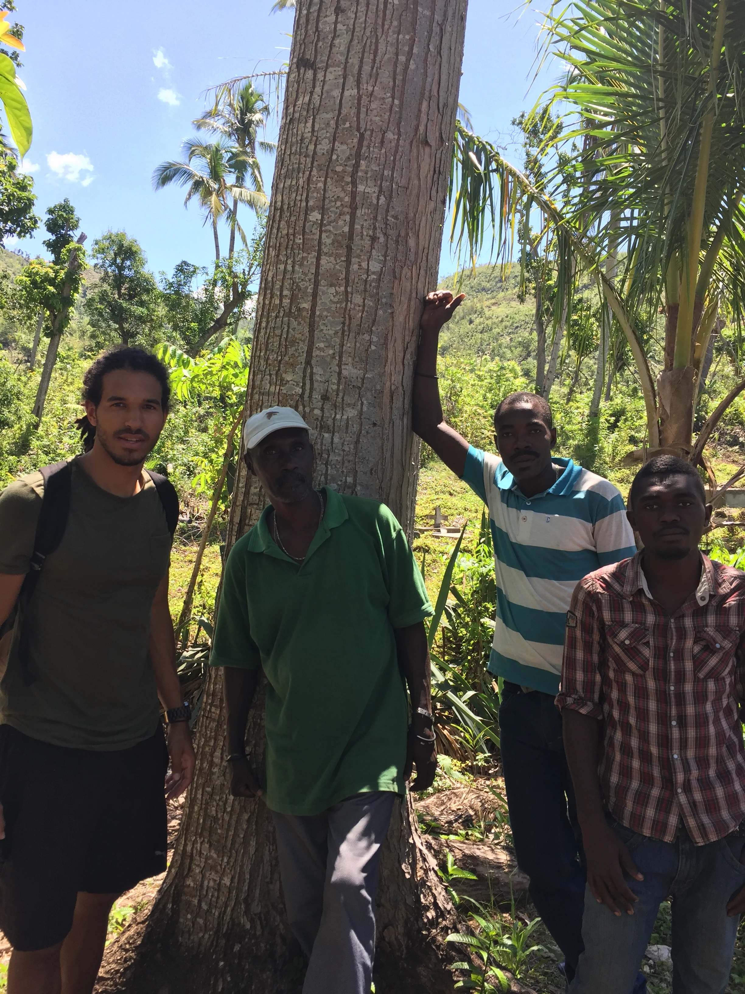 I had the opportunity to meet with many locals and see the progress of past projects in the area. This tree is one of the first planted by TheHaitiTreeProject.org about 10 years ago. Imagine if we could have 1000 trees from our nursery this size in 10 years!
