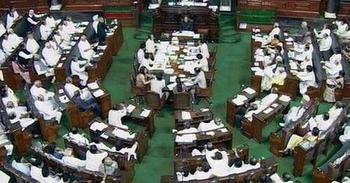 Monsoon session, 2015. Source: India Today .