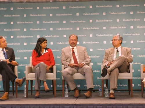 Dr. Jay Jalisi talking about the importance of grassroots interaction with Indian Americans