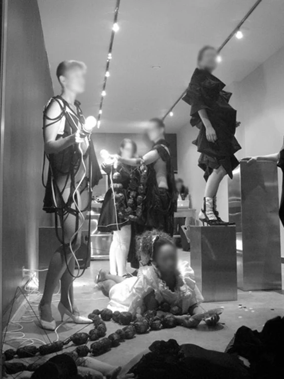 Architextures Storefront Fashion show