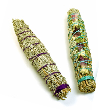 Sage bundles are wonderful to clear the energy both before and after rituals. The scent is reinvigorating for your space too!