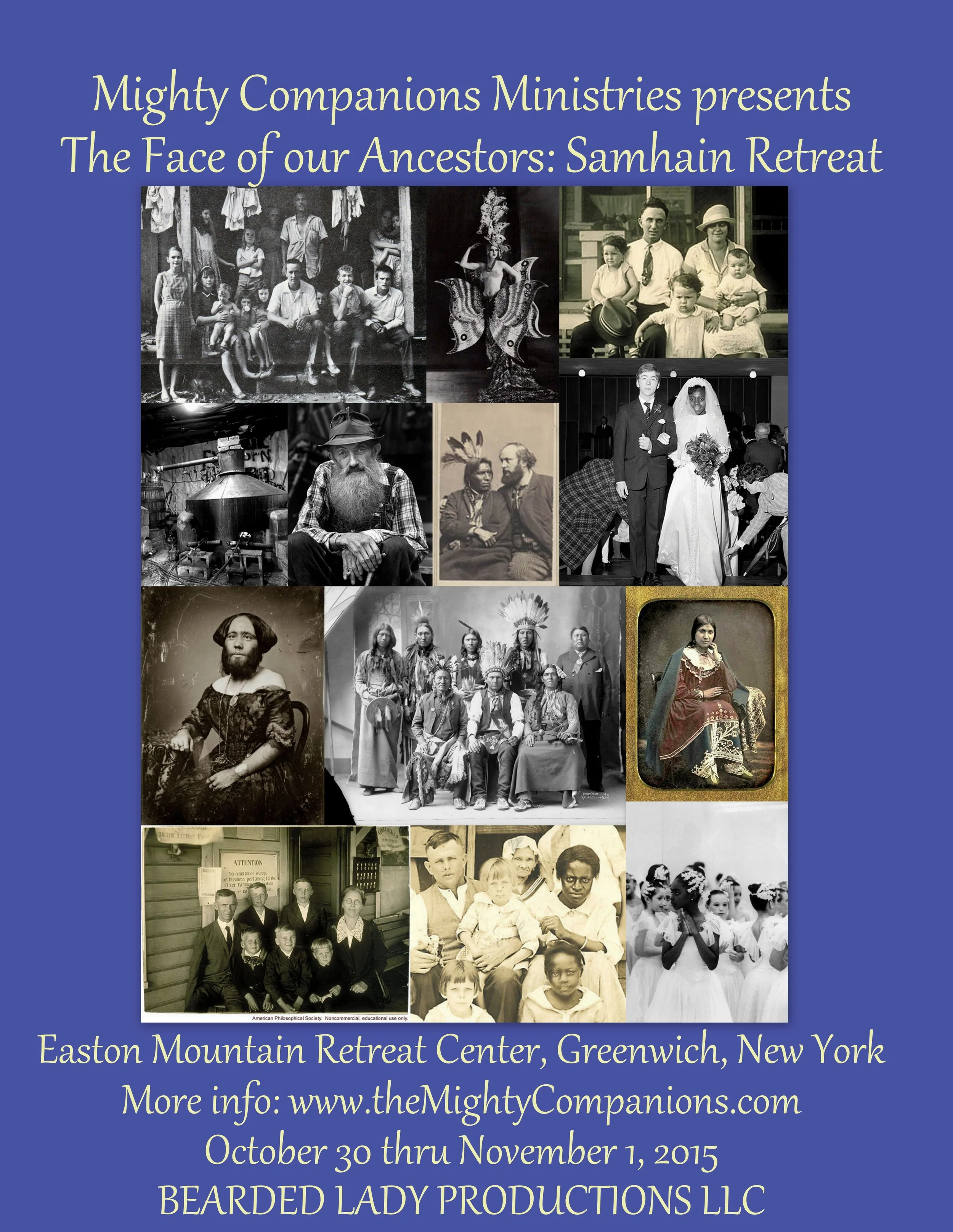 Faces of Our Ancestors Retreat