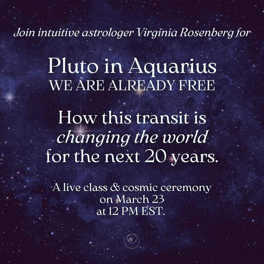 Pluto in Aquarius Masterclass 