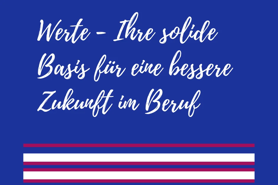 Sagen Sie mir Ihre Werte und ich sage Ihnen, welche Firma dazu (nicht) passt