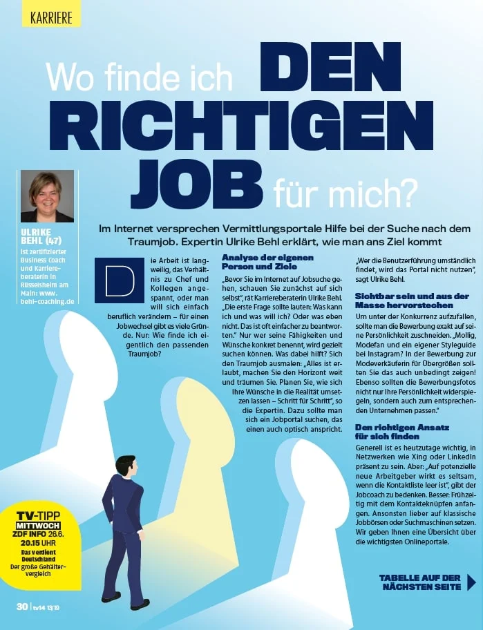 Wo finde ich den richtigen Job für mich - Jobportale im Kurzüberblick