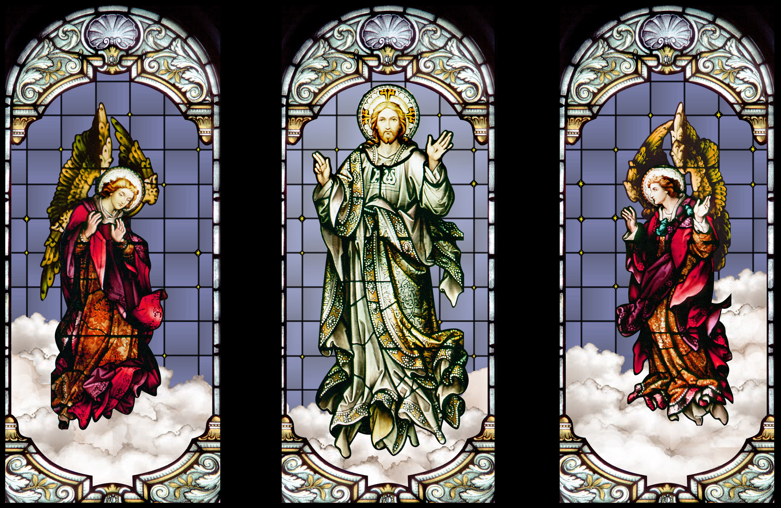 Stained Glass | Christ the King Chapel | Kearney, NE