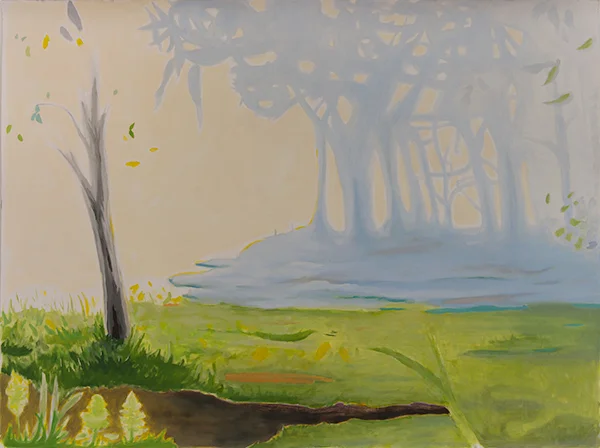 Untitled, 2015, Oil on canvas, 22" x 30"