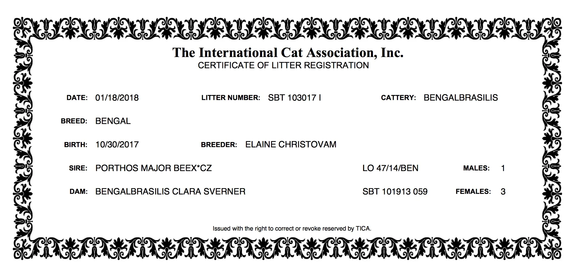 LITTER CERTIFICATION 10.30.17 Clara S.jpeg
