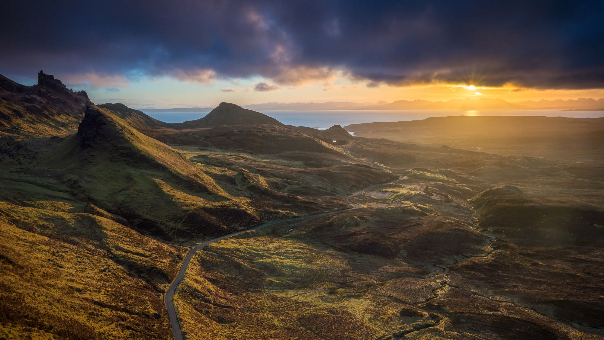 Staffin Bay from the Quirang (Copy)