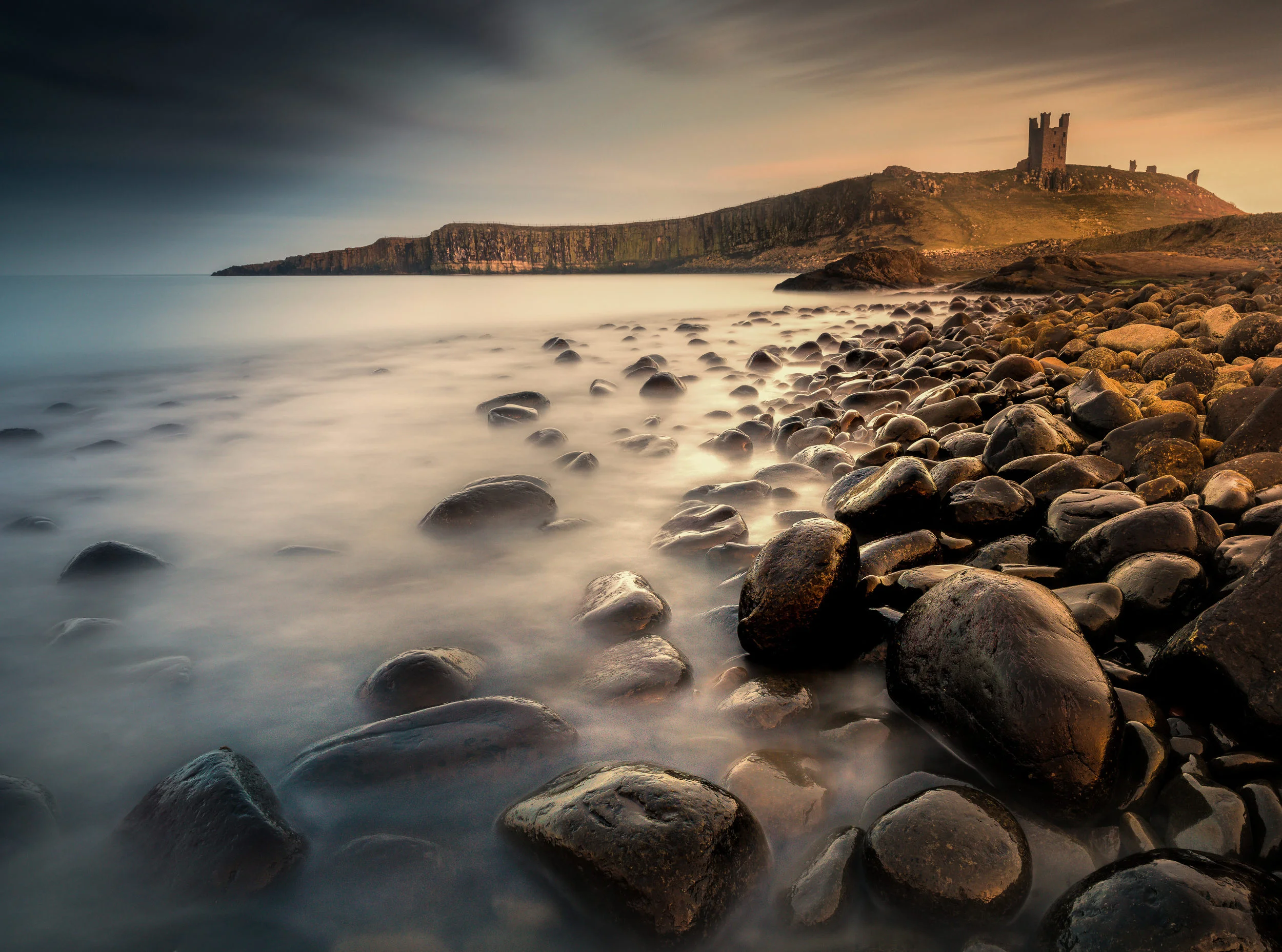 Last light at Dustanbugh | Northumberland (Copy)
