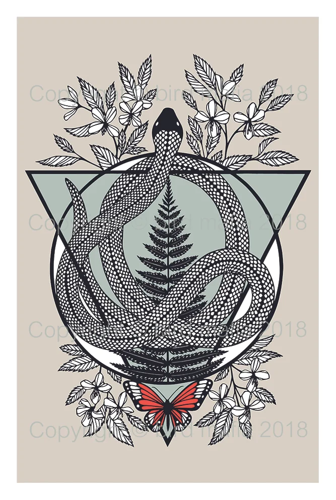 snake poster