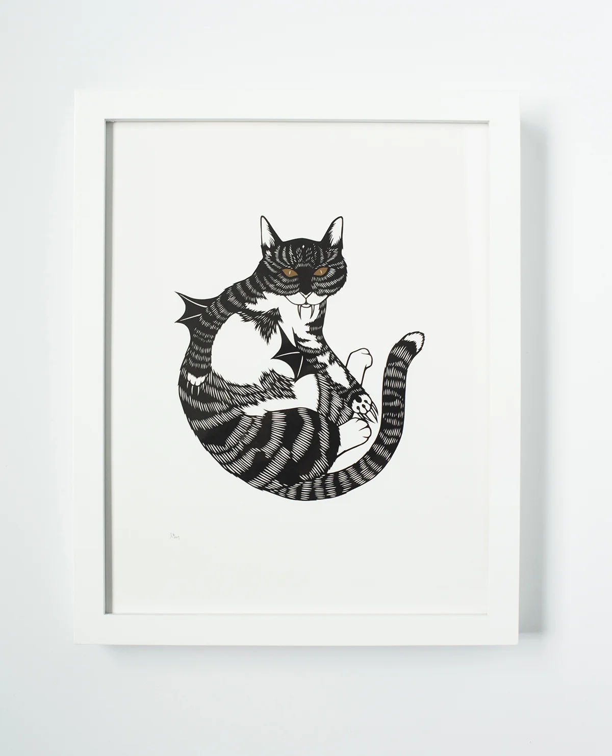 Feline unfamiliar_framedsm.jpg
