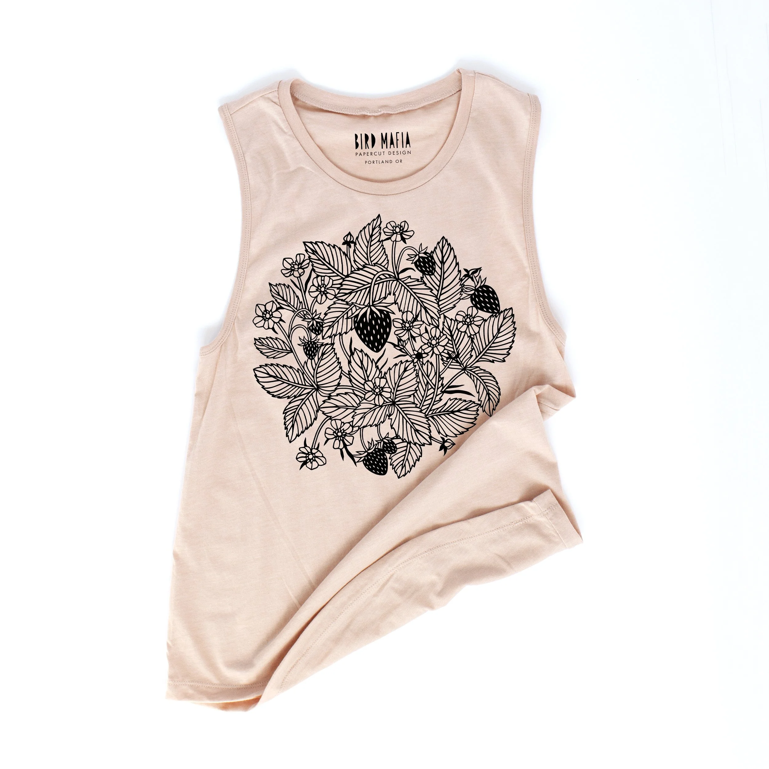 Strawberries women's tank