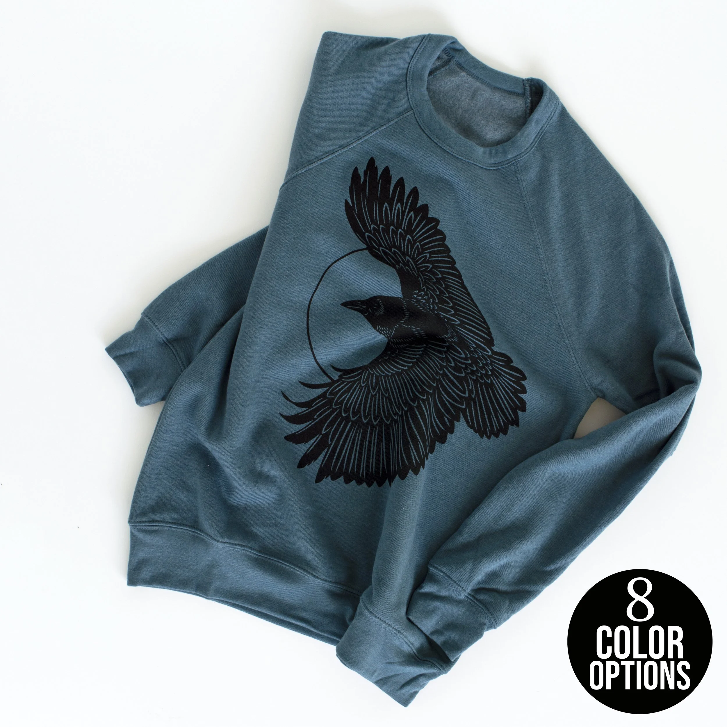 Crow crewneck sweatshirt
