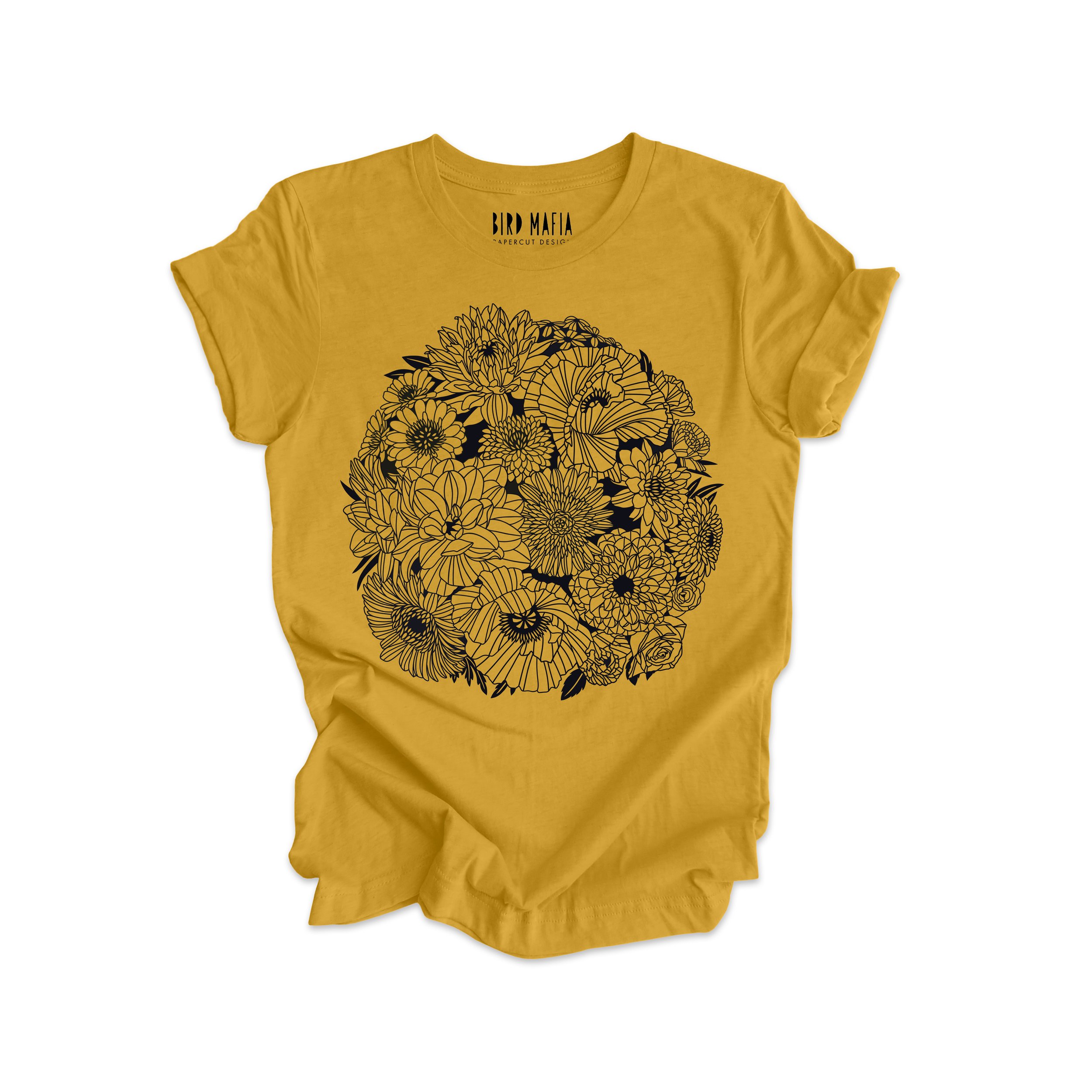 posy tshirt HEATHER MUSTARD.jpg