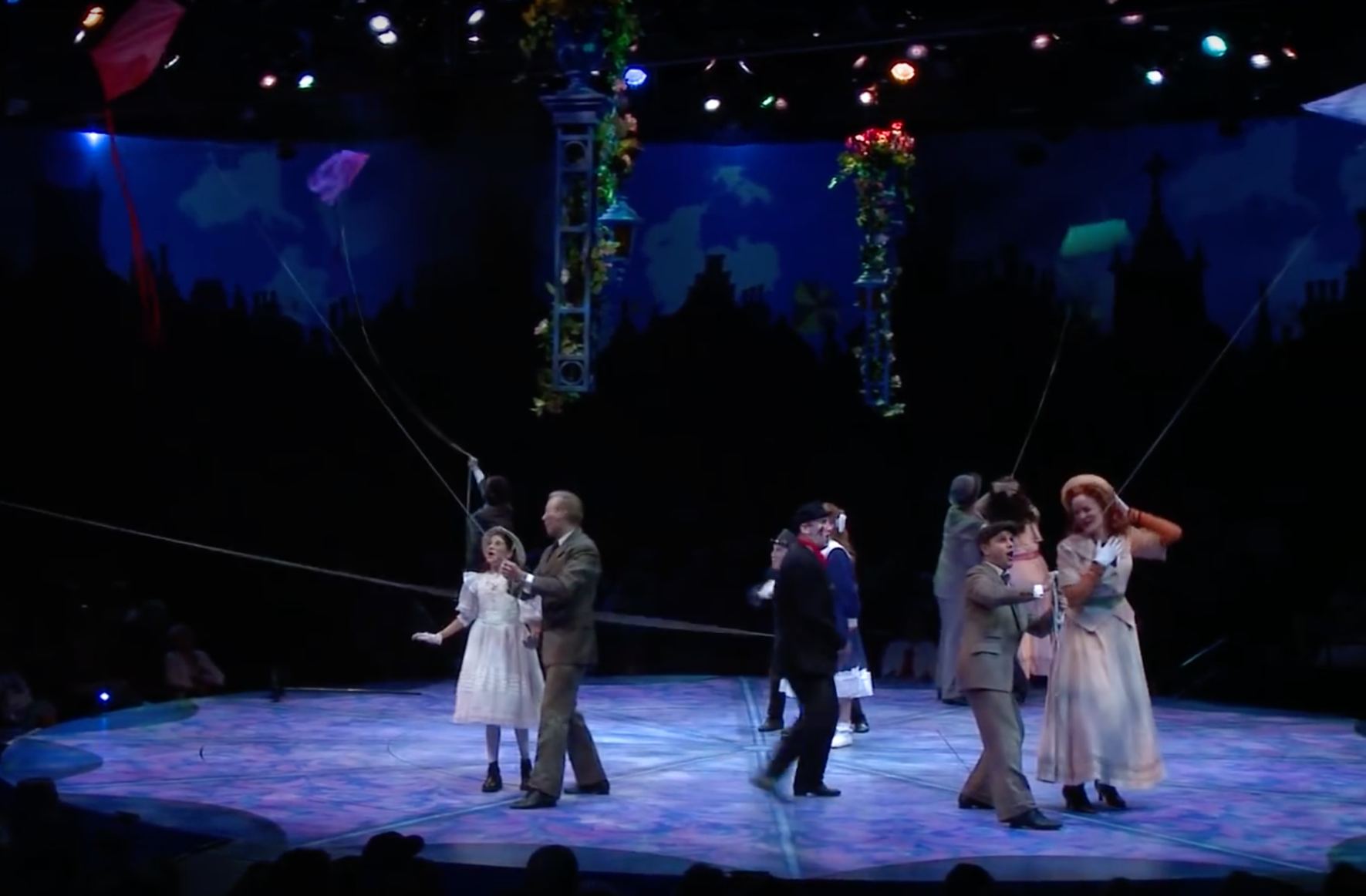 "Let's Go Fly a Kite" Mary Poppins at North Shore Music Theatre 2016