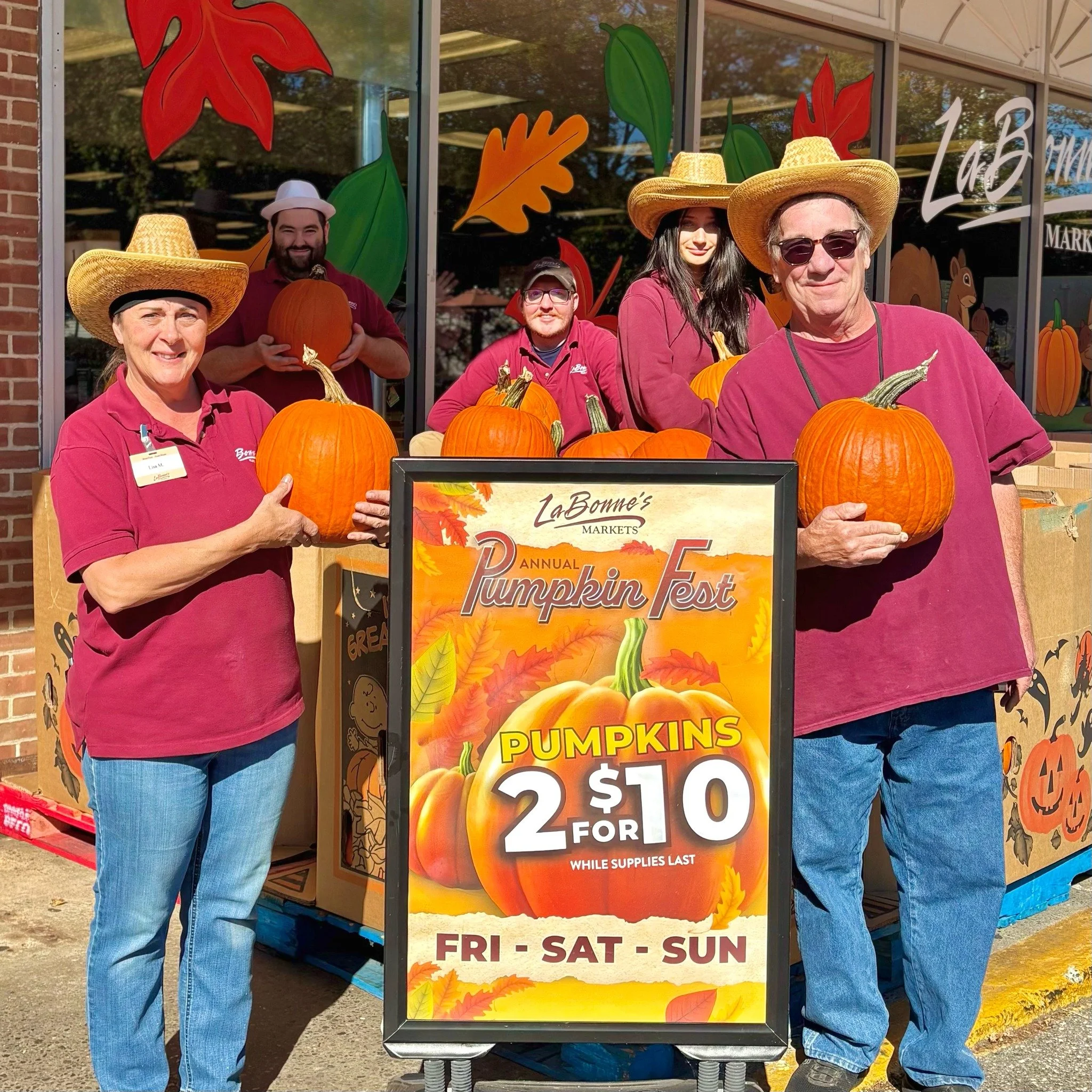 🎃🎃 Field Pumpkins...2 for $10 (Fri - Sun while supplies last!) 
It's time to get your pumpkins! At this price you might as well get a bunch to fill up the front steps, have extras for carving, and decorating. 🎃🎃

🔥🔥 This week's hot deals! 🔥🔥
