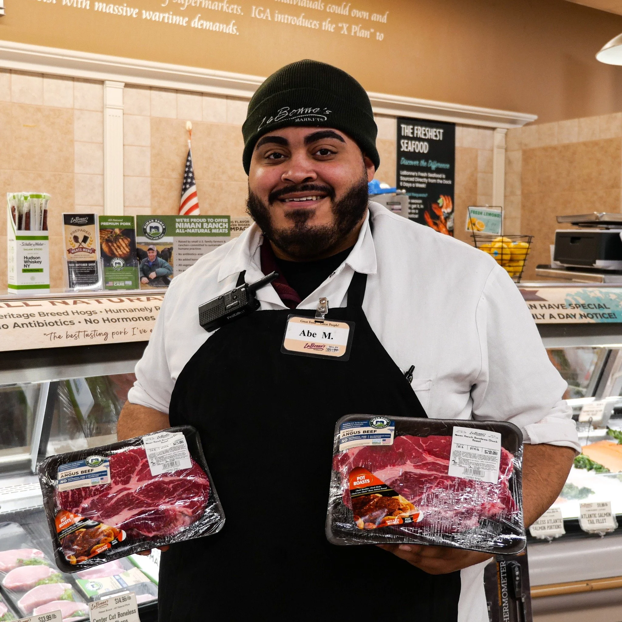 Planning on comfort food? Our Niman Ranch Chuck Roast is the way to go. On sale this week for $9.99/lb!

Niman Ranch is antibiotic free, hormone free, and humanely raised. Whether you&rsquo;re slow-cooking for a pot roast or braising for dinner, this