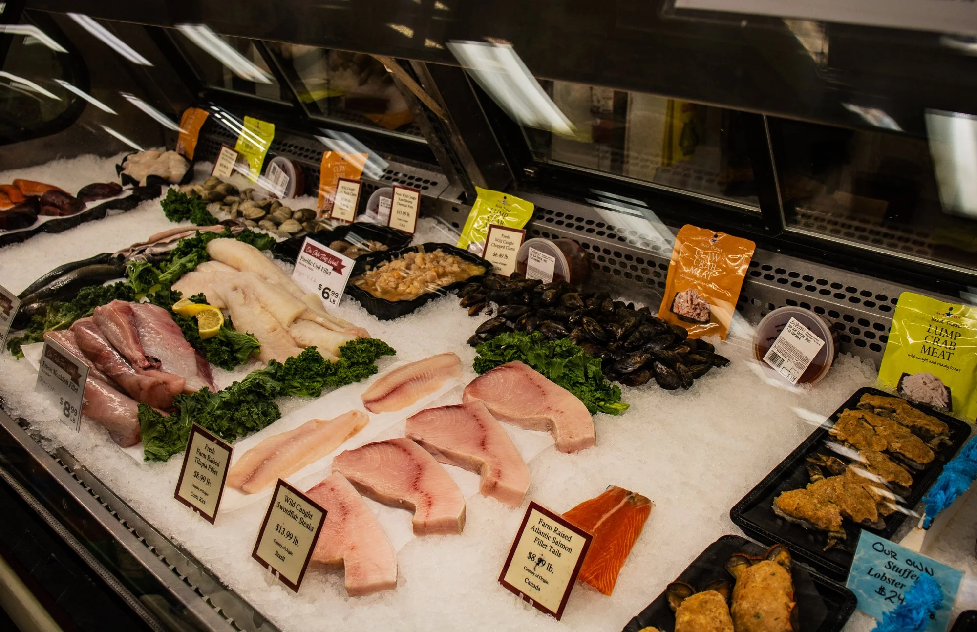 Woodbury store seafood