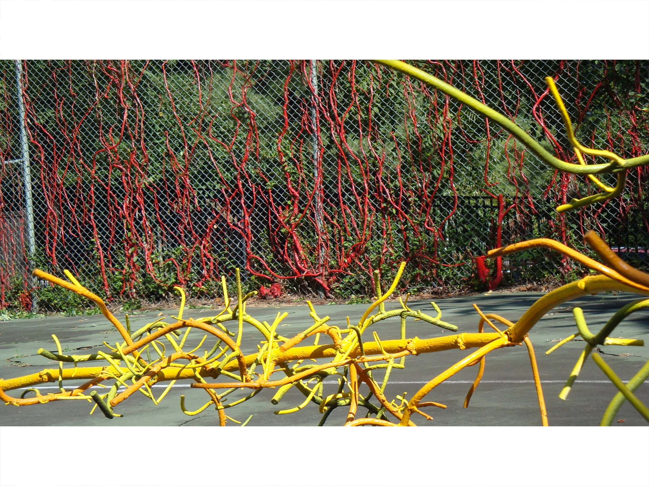 Partial view of the installation
