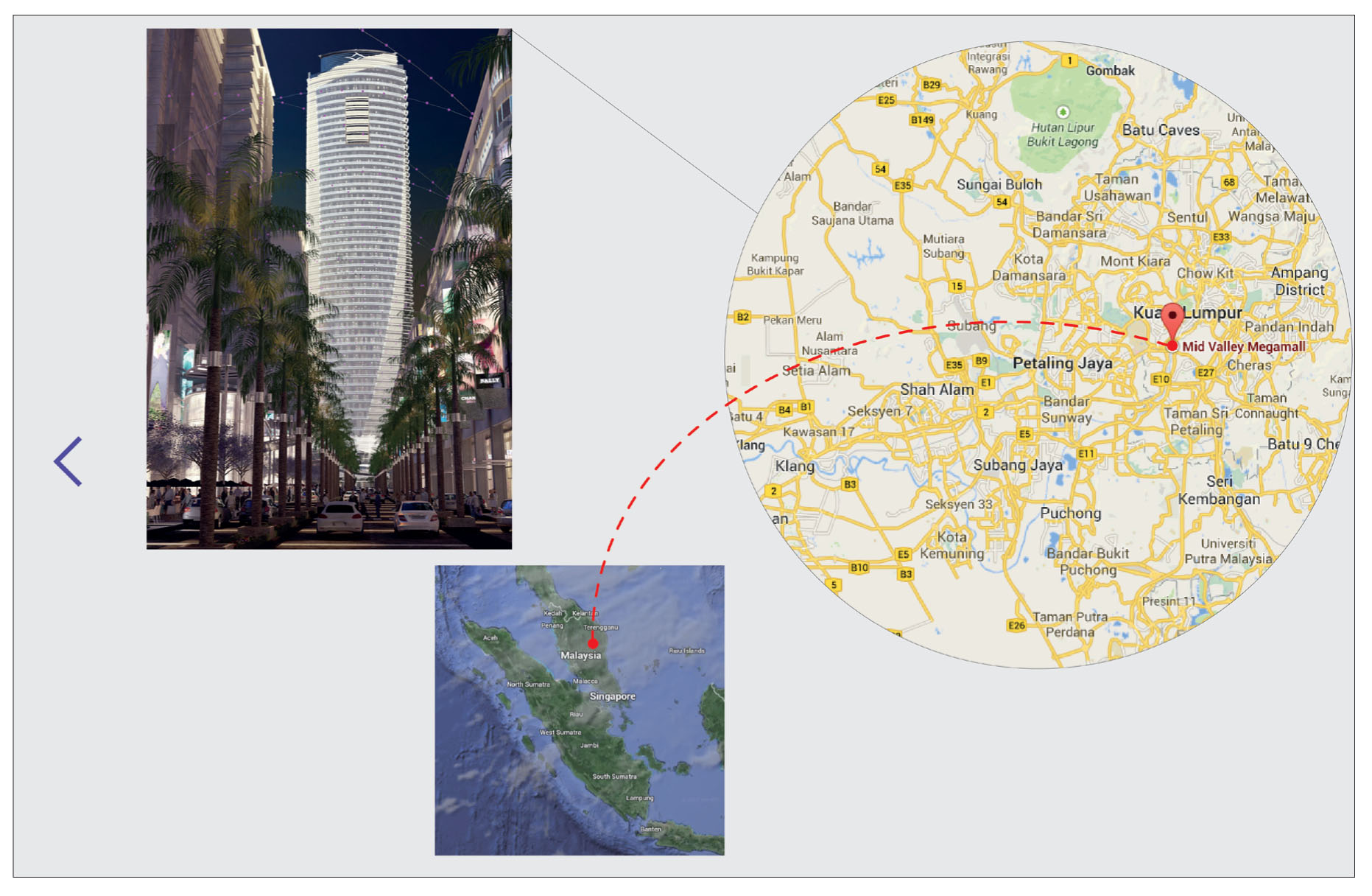 Project location page