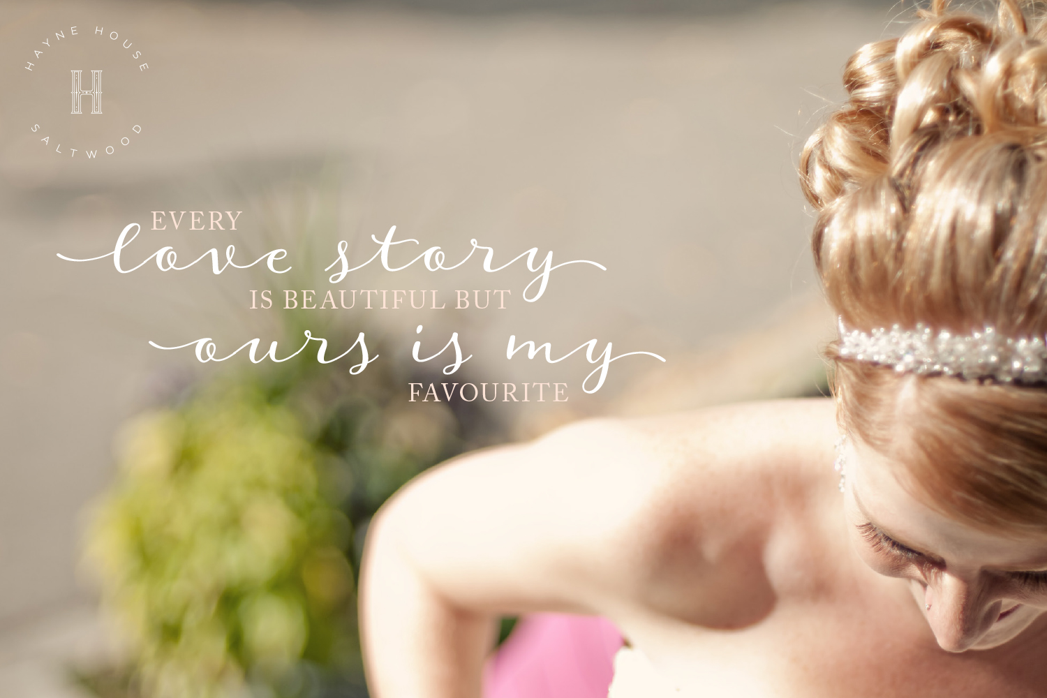 Image styling for Hayne House wedding venue by Ditto Creative - brand stylists and creating branding agency in Kent