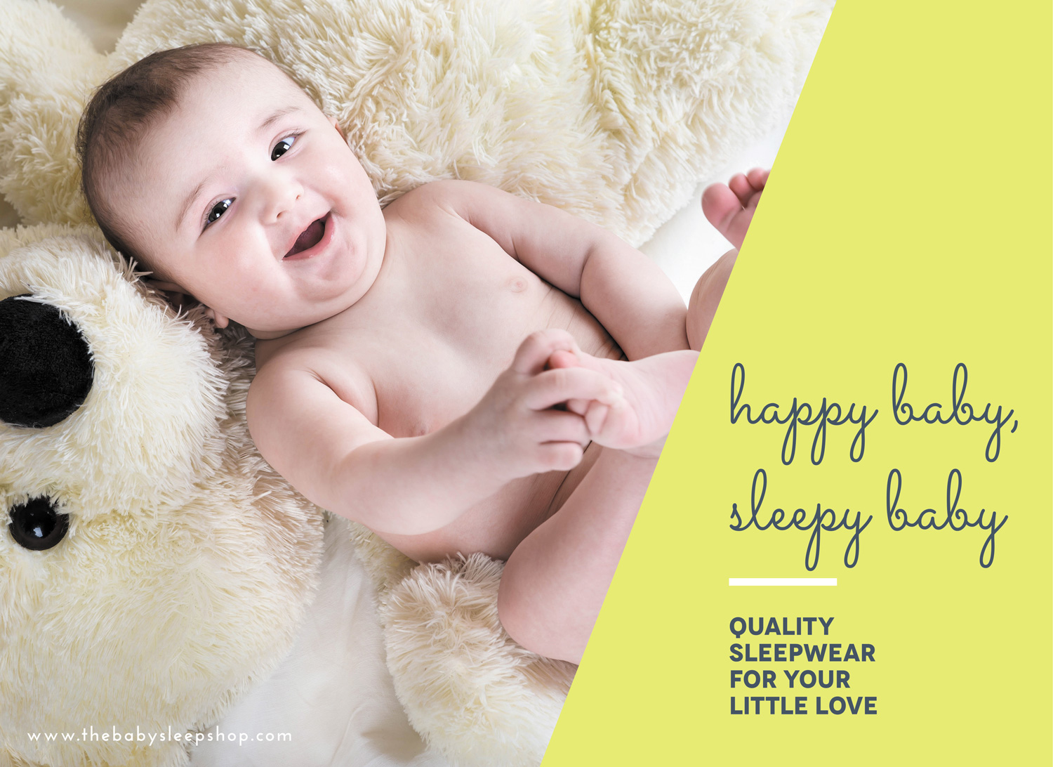 The Baby Sleep shop logo design and branding by Ditto Creative brand stylists, branding agency Kent