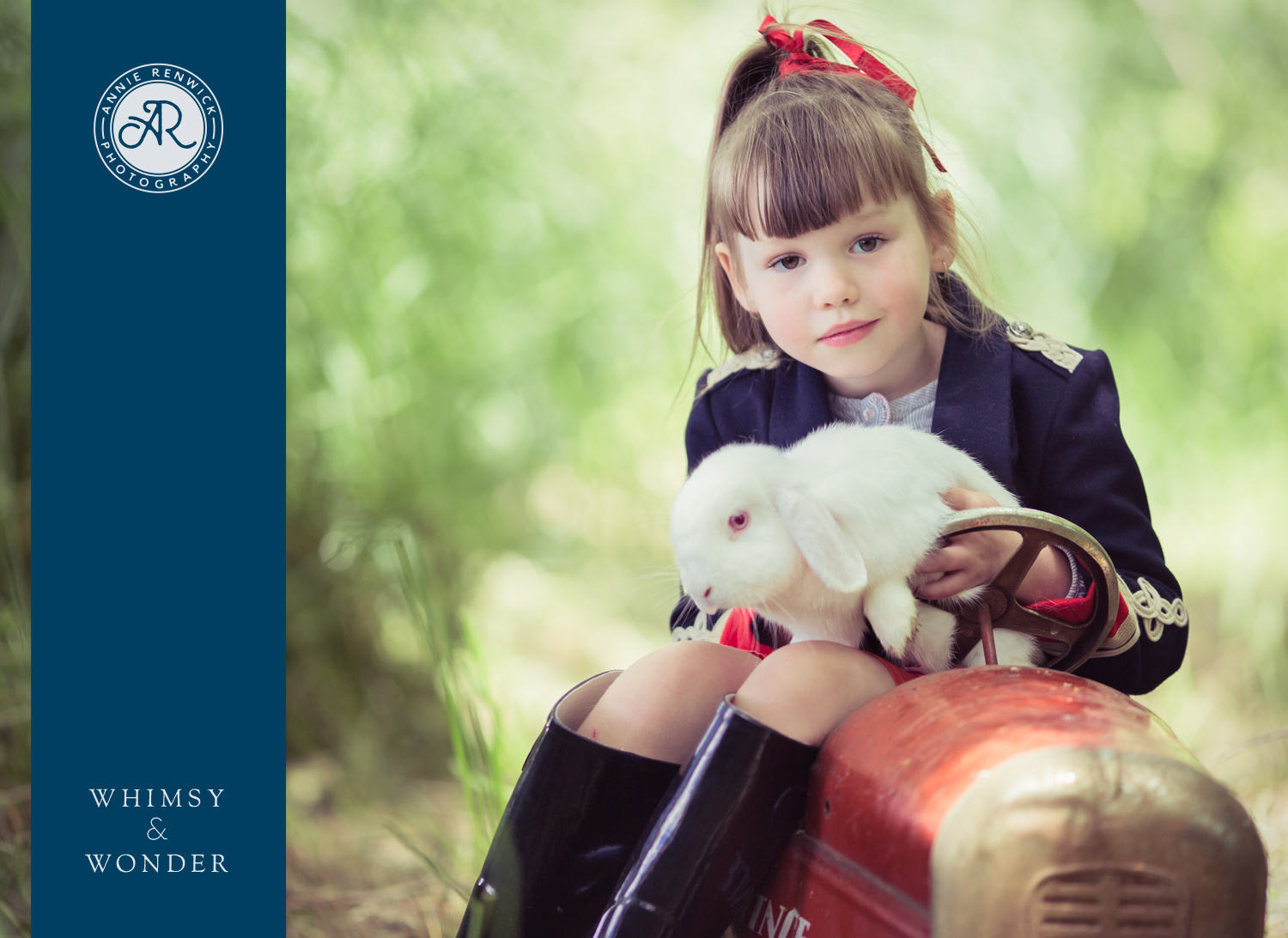 Logo and brand design for Annie Renwick, childrens photographer in Devon, branding and brand styling by Ditto Creative, brand stylists kent