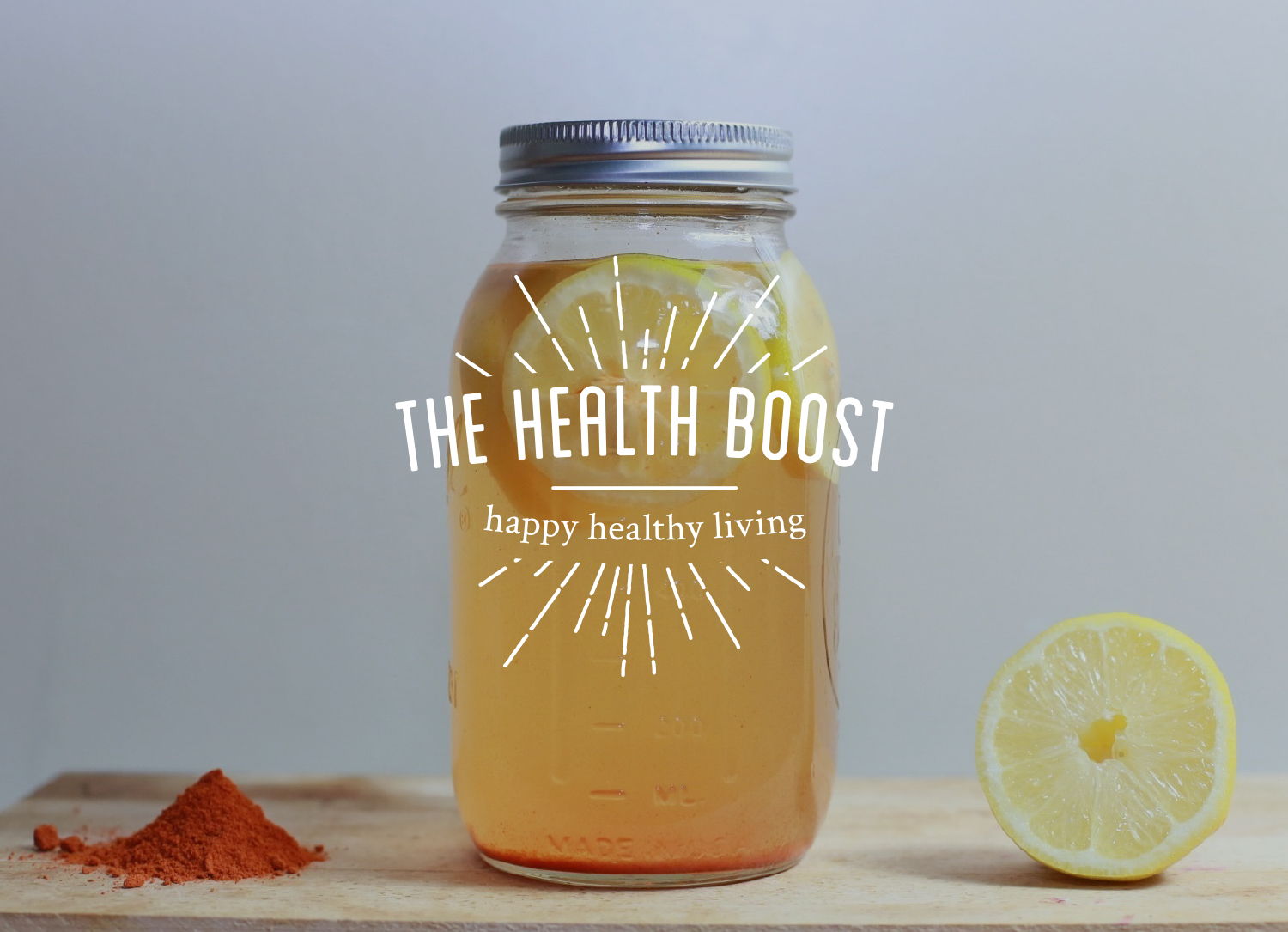 The Health Boost, health and lifestyle blog, logo design, branding and brand styling by Ditto Creative, branding agency Kent