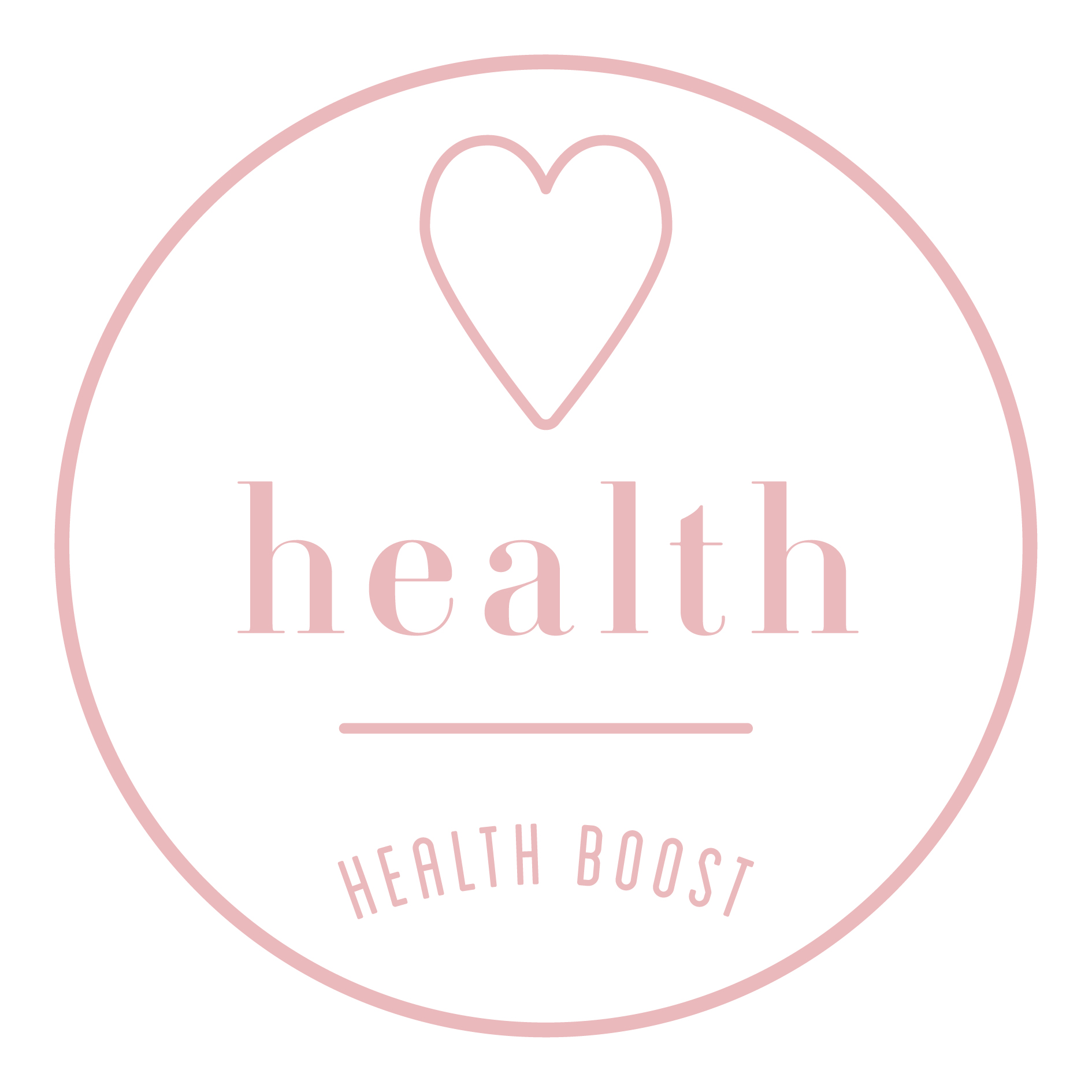 The Health Boost, health and lifestyle blog, logo design, branding and brand styling by Ditto Creative, branding agency Kent