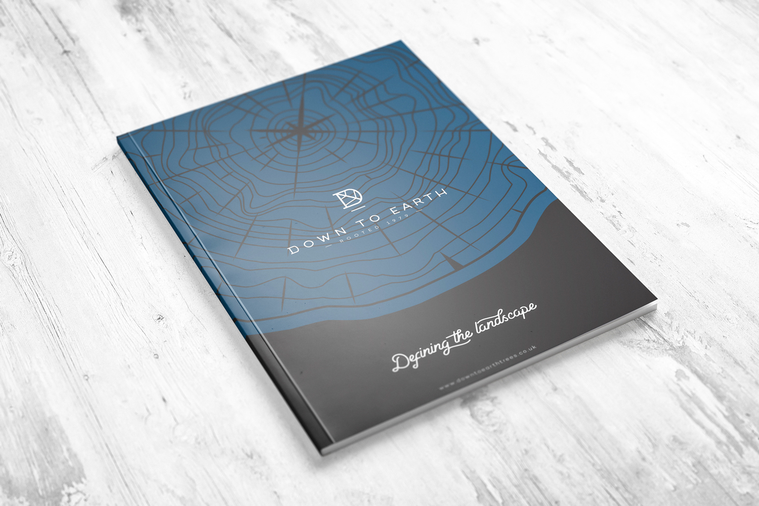 Down to Earth tree surgeons Sevenoaks, logo design and brand identity by Ditto Creative, branding agency Kent
