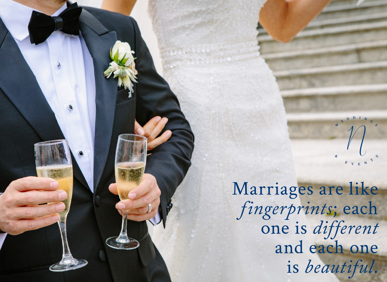 Natasha Spencer Weddings and Events, logo design and brand identity by Ditto Creative, boutique branding agency Kent