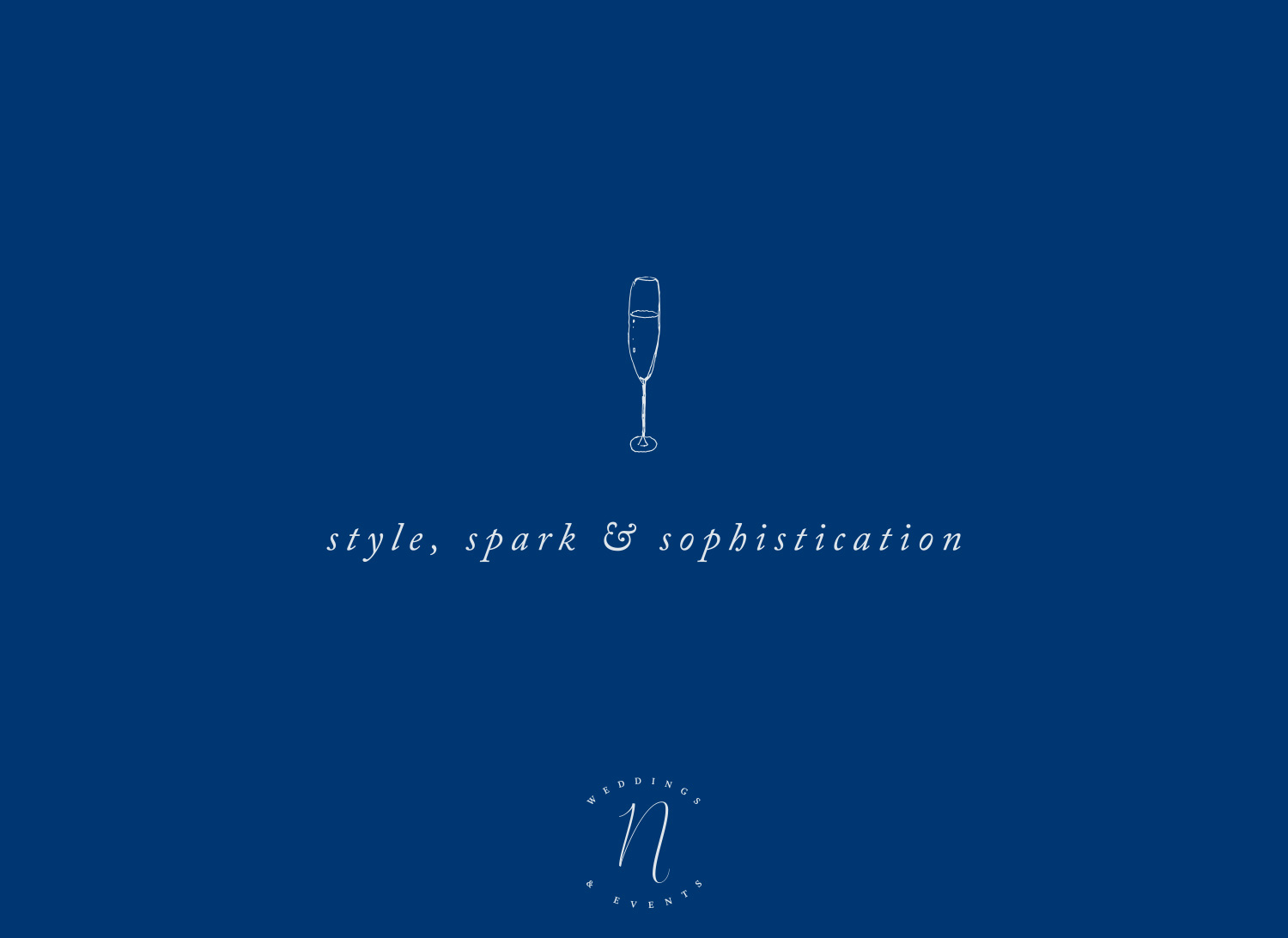 Natasha Spencer Weddings and Events, logo design and brand identity by Ditto Creative, boutique branding agency Kent