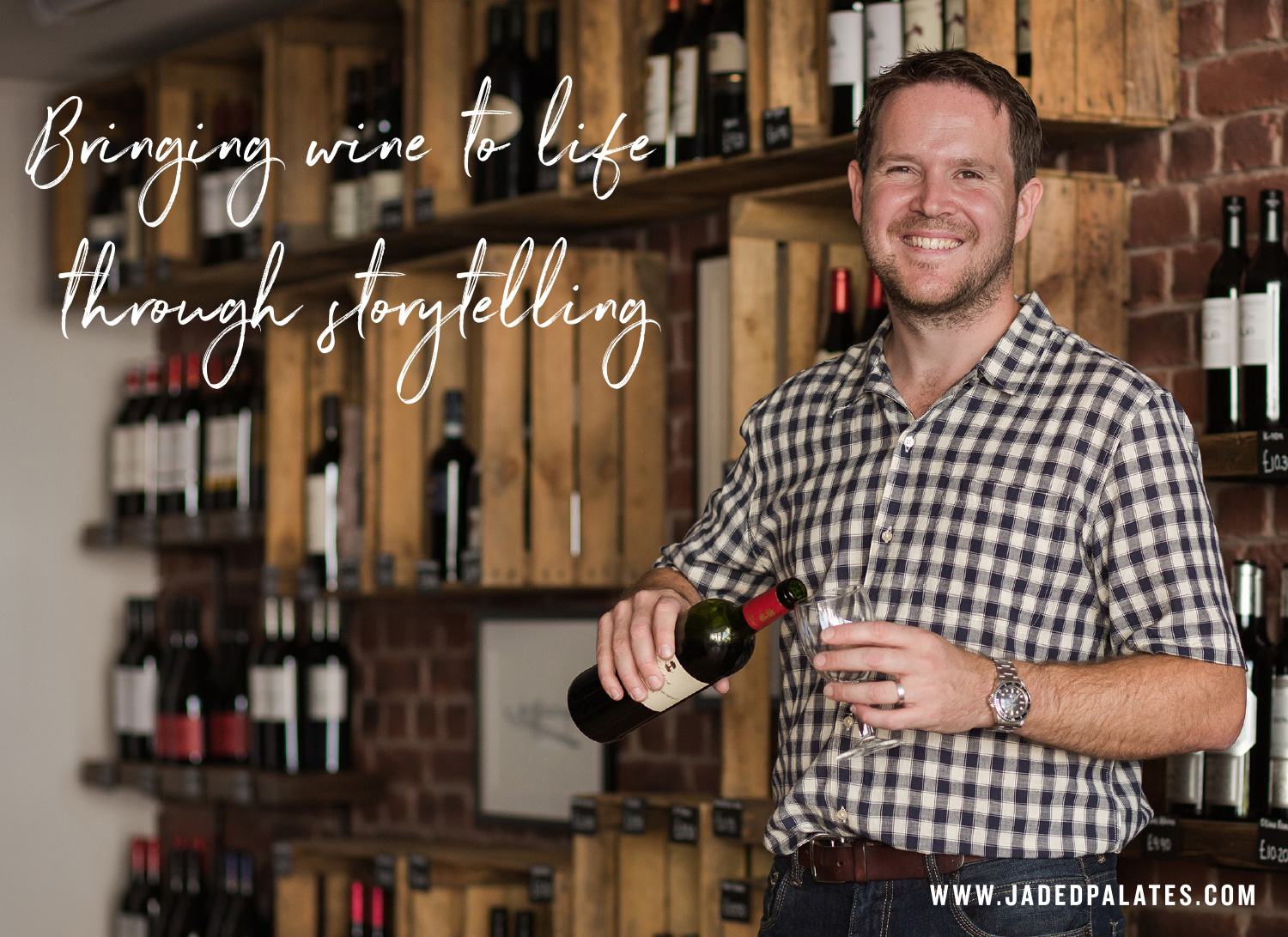 Jaded Palates, independent wine merchant in Devon, logo design and branding by Ditto Creative, boutique branding agency Kent