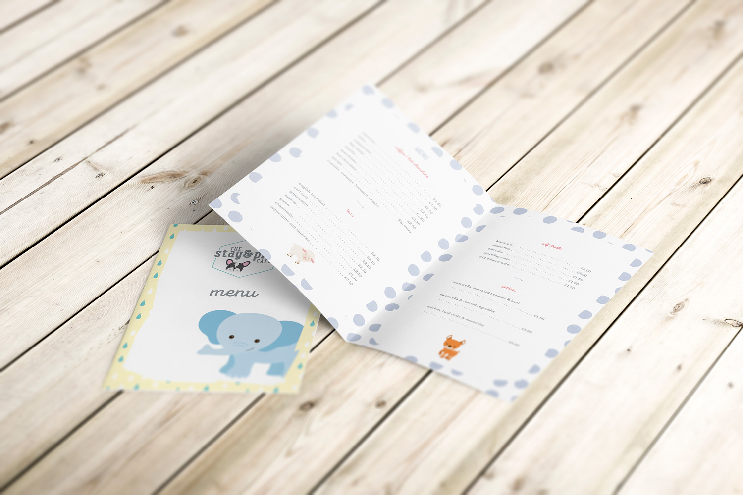 The Stay and Play Cafe, Sevenoaks soft play centre, logo design and branding by Ditto creative, boutique branding agency in Kent