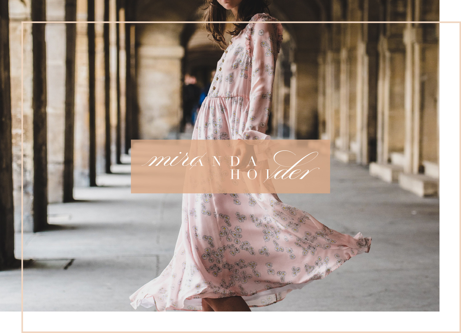 Miranda Holder London, high end fashion styling and personal stylist. Logo design and brand identity by Ditto Creative, branding agency Kent