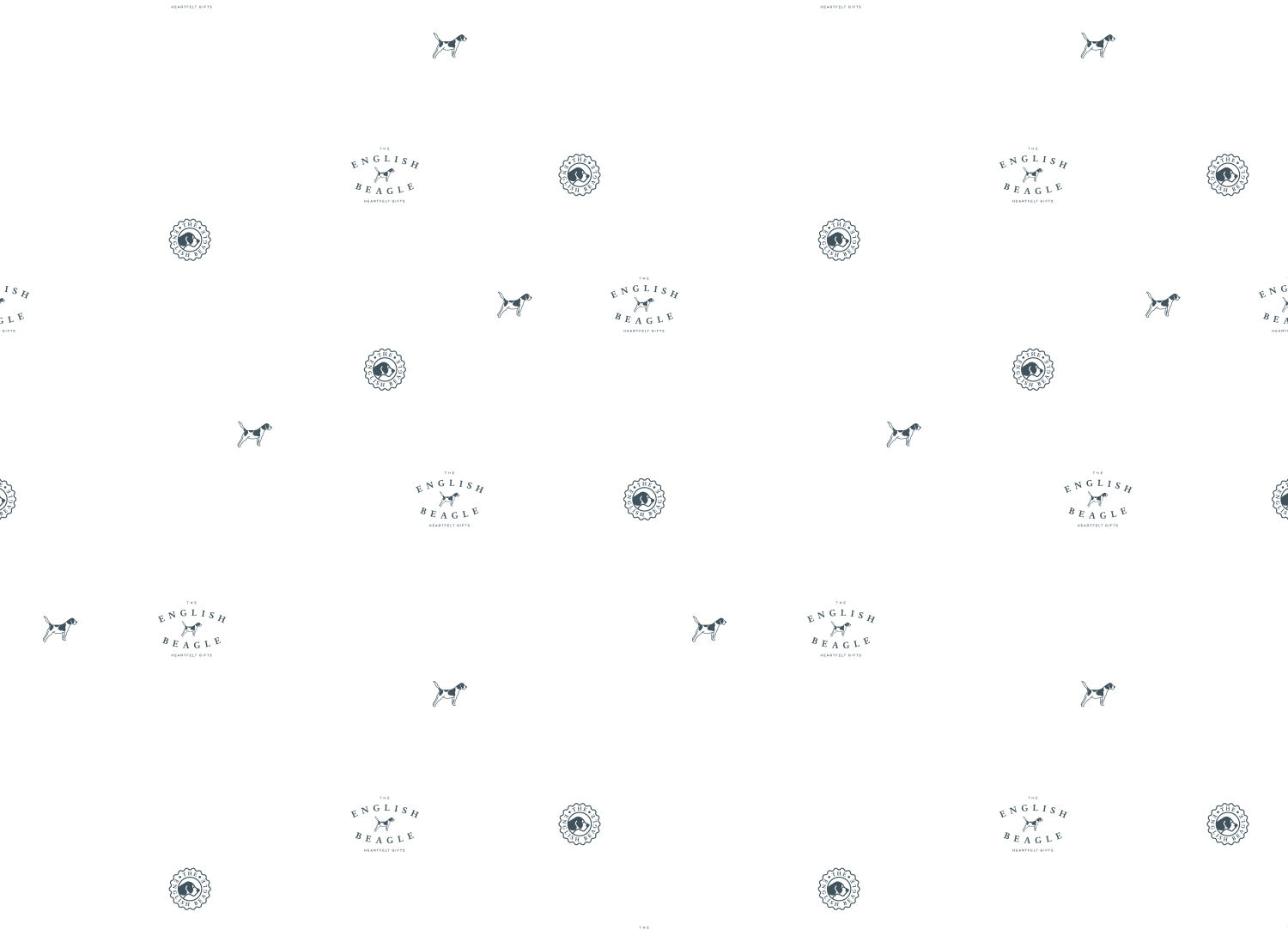The English Beagle branding and logo design by Ditto Creative, boutique branding agency in Kent