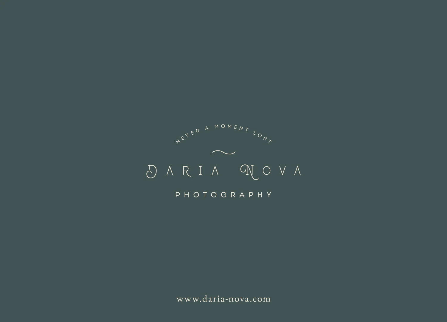Daria Nova Photography, logo design and brand styling by Ditto Creative, boutique branding agency Kent