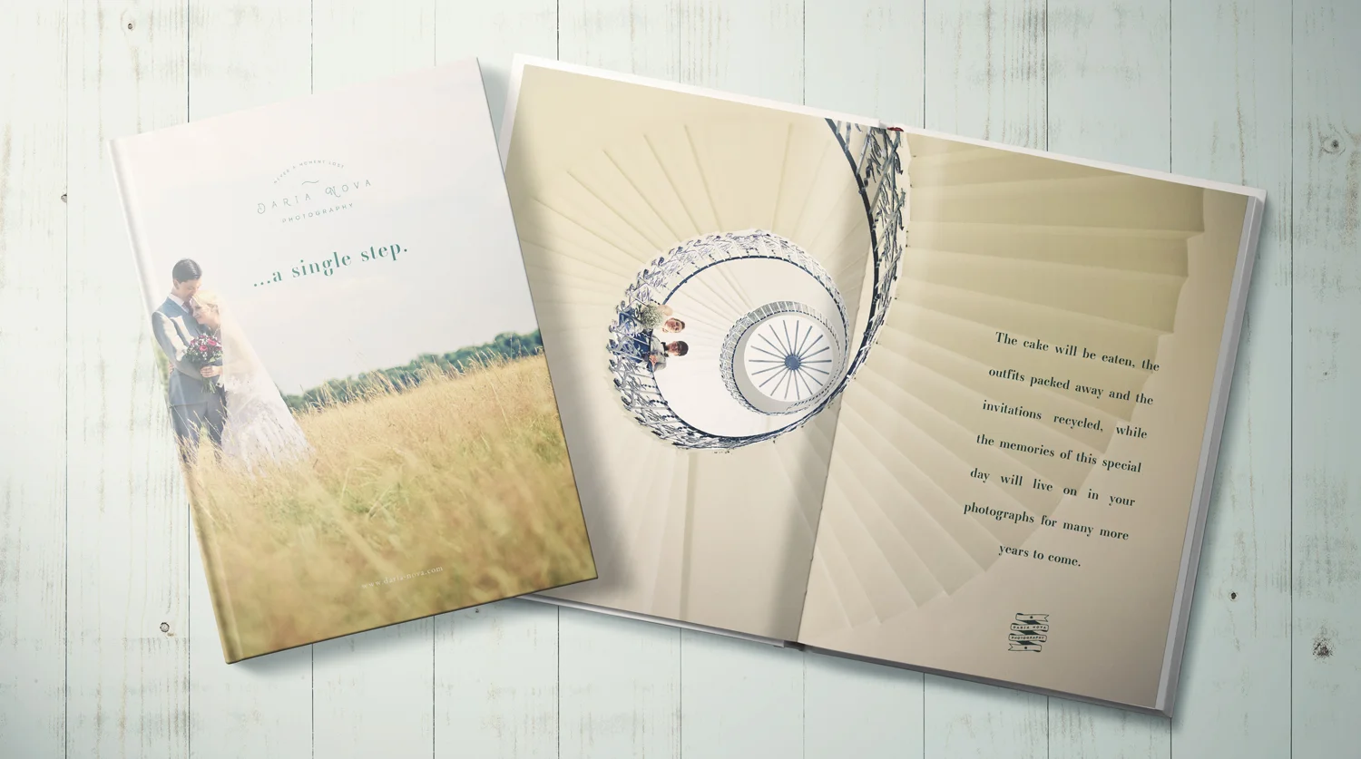 Daria Nova Photography, logo design and brand styling by Ditto Creative, boutique branding agency Kent