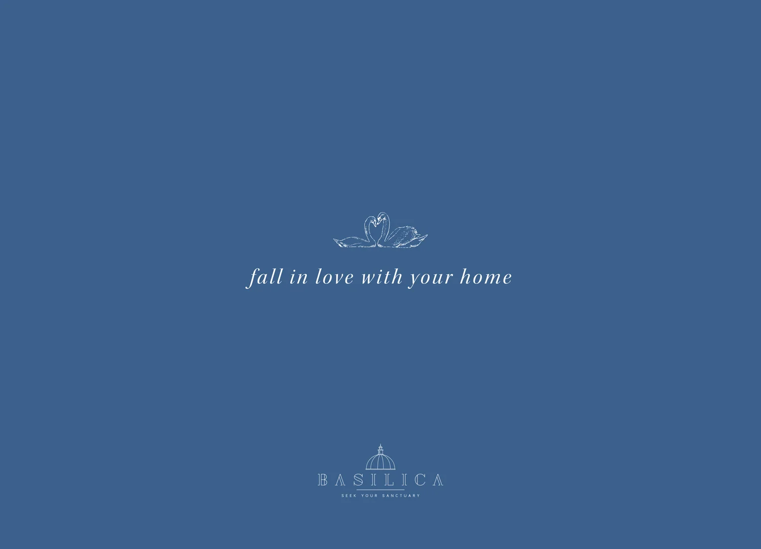 Basilica home improvements, logo design and brand identity by Ditto Creative, boutique branding agency kent