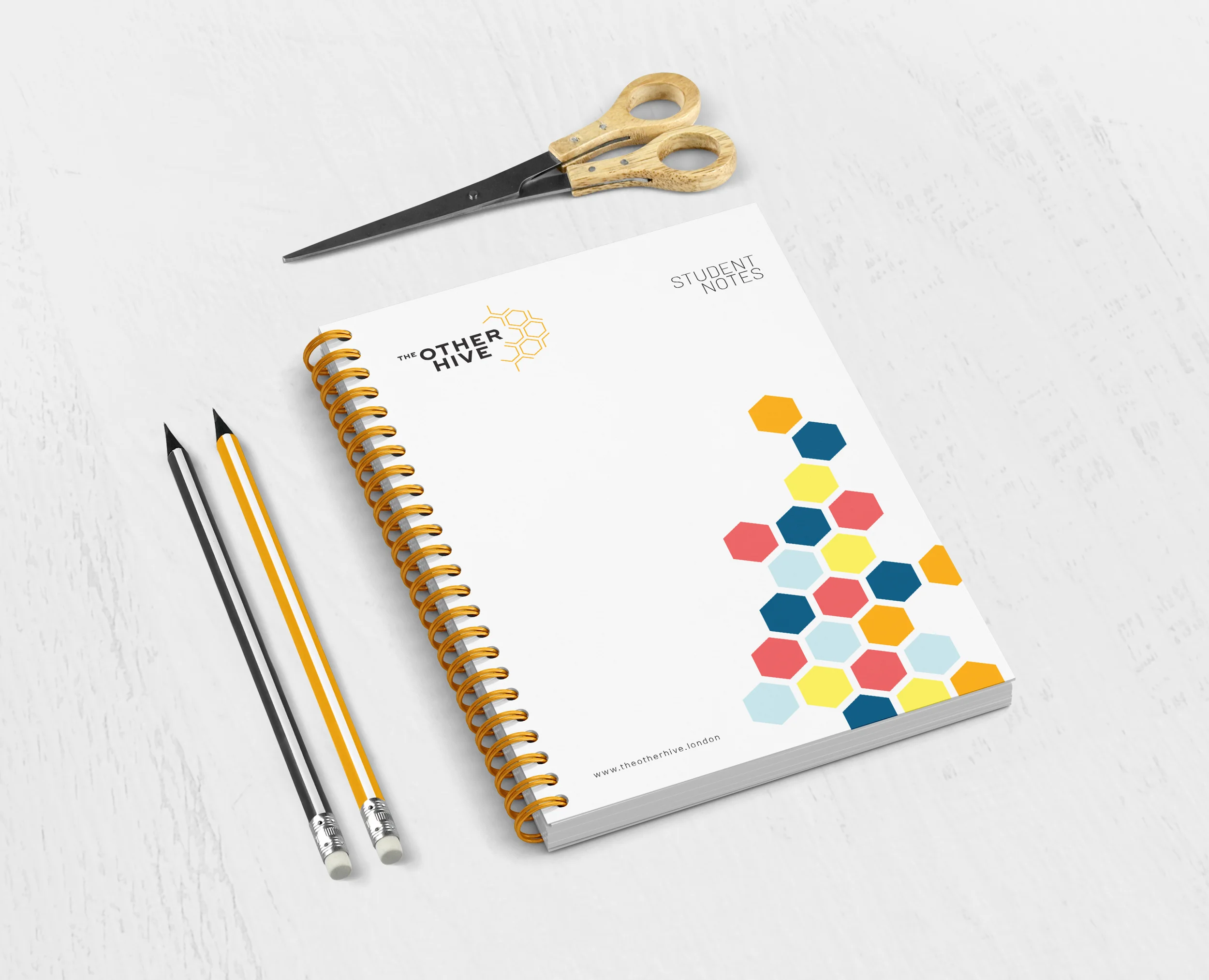 The Other Hive brand identity by Ditto Creative, branding agency Kent