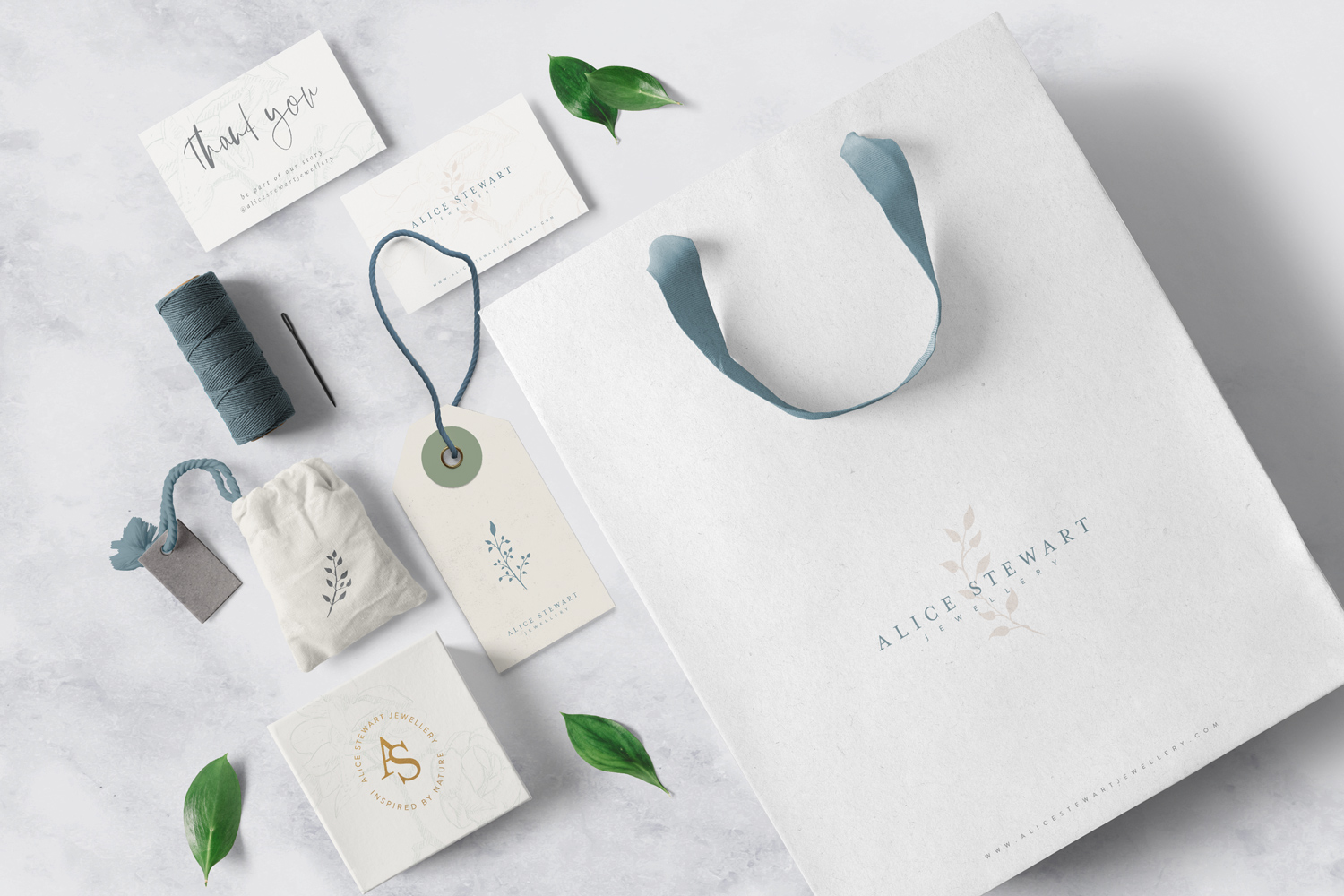 Proud to Present: a delicate, nature inspired brand for Alice Stewart ...