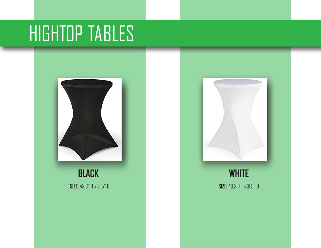 Hightop Tables