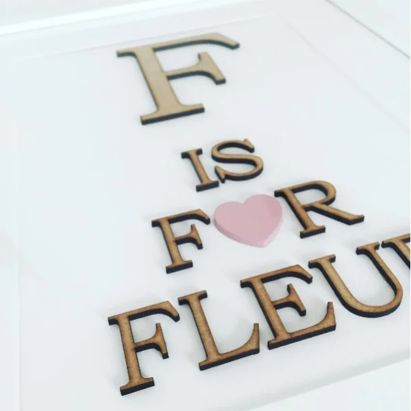 Handmade Framed Gifts for New Born Baby Girls