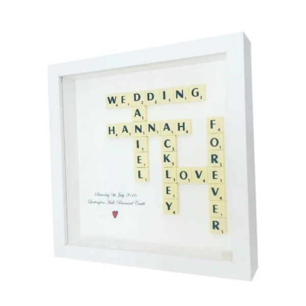 Scrabble Art Handmade & Personalised Frames CoCo Loves