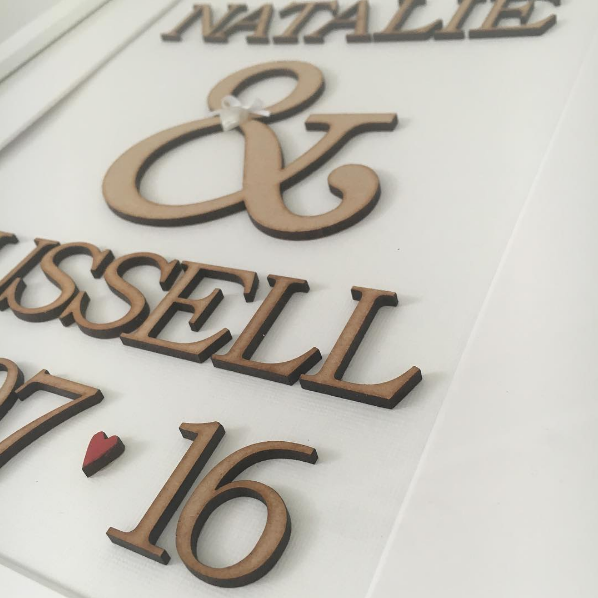 Personalised Wedding Frames For Gifts