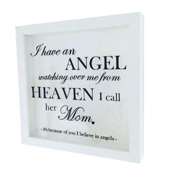 Quote Art - In Memory Of Mom Frame