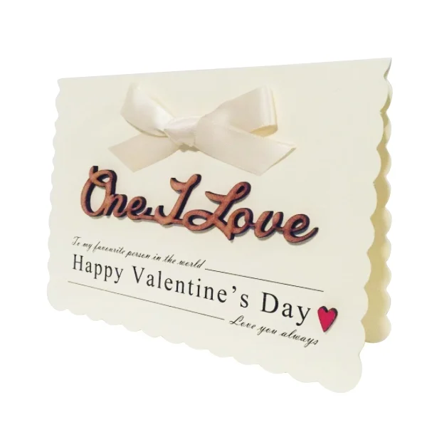 Bespoke & Unique Valentines Day Card